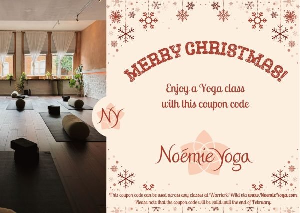 Christmas Gift Special: 1 yoga session for £12