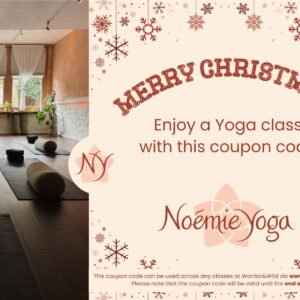 Christmas Gift Special: 1 yoga session for £12