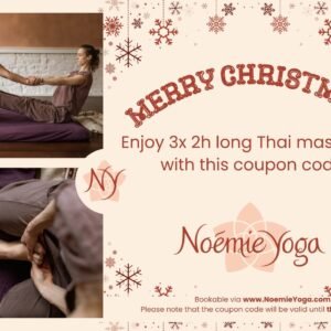 Christmas Gift Special: 3x 2h Thai Massage: £288