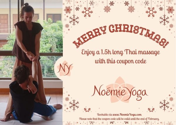 Christmas Gift Special: 1x 1.5h Thai Massage: £90
