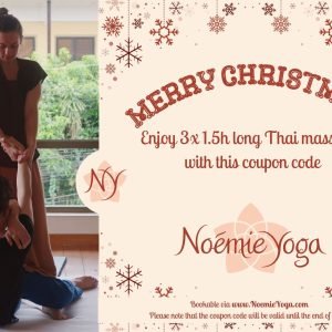 Christmas Gift Special: 3x 1.5h Thai Massage: £202.50